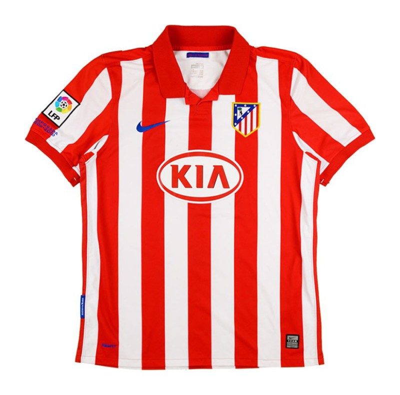 Camiseta Retro Atletico De Madrid  09-10